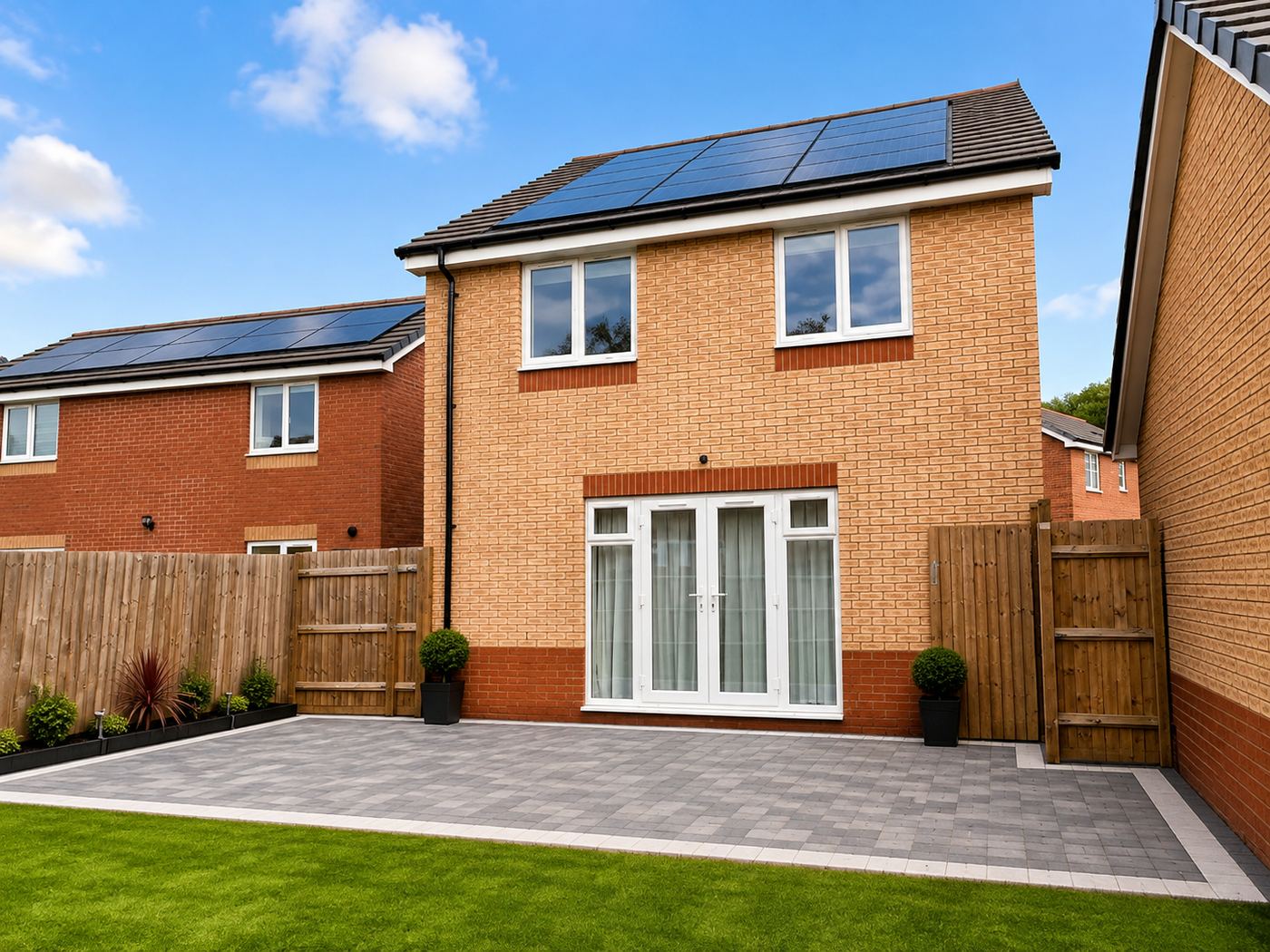 Patio Slabbing — recent project by SPR Trees & Landscapes in Worcestershire