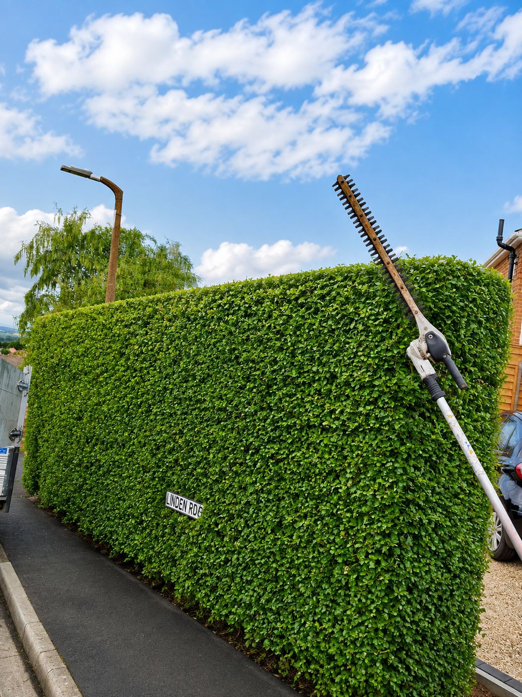Hedge Trimming — recent project by SPR Trees & Landscapes in Worcestershire