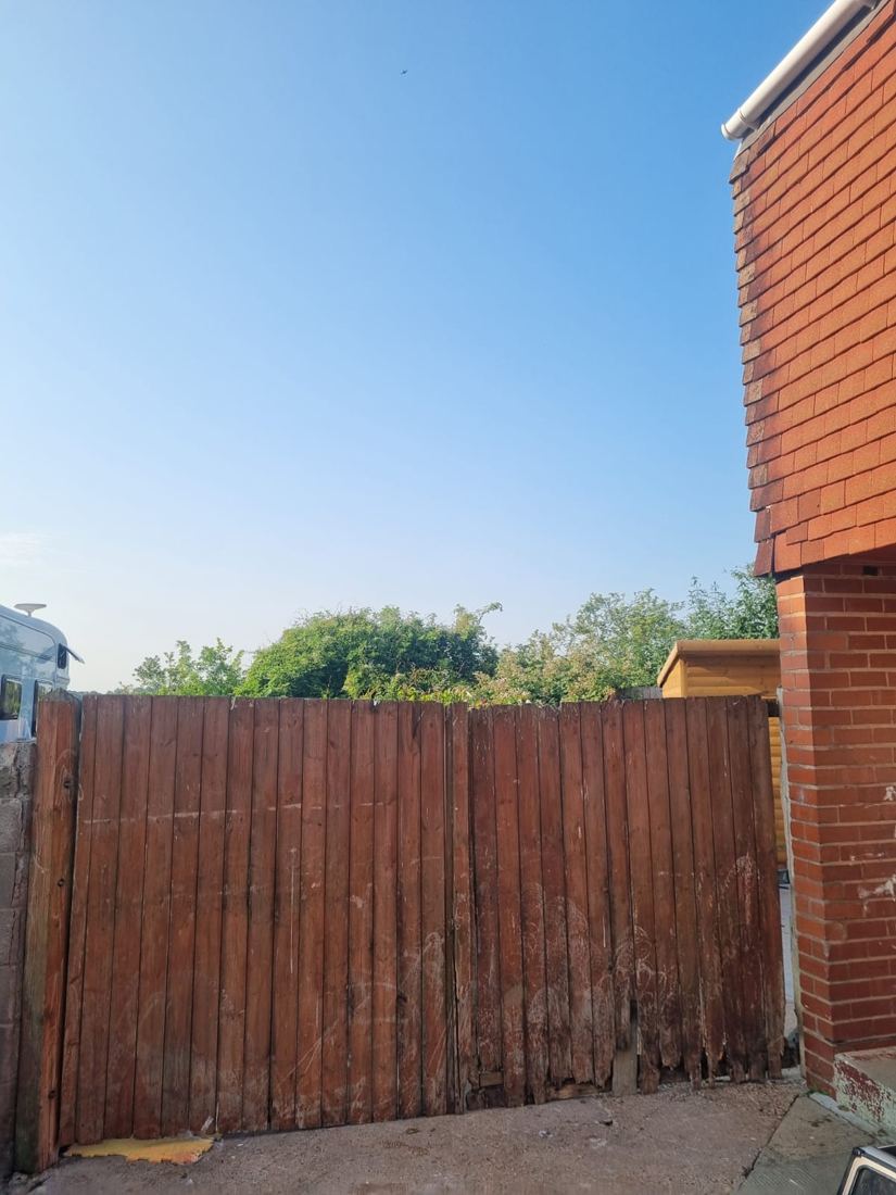 Garden Fencing and New Gate Installation in Worcester
