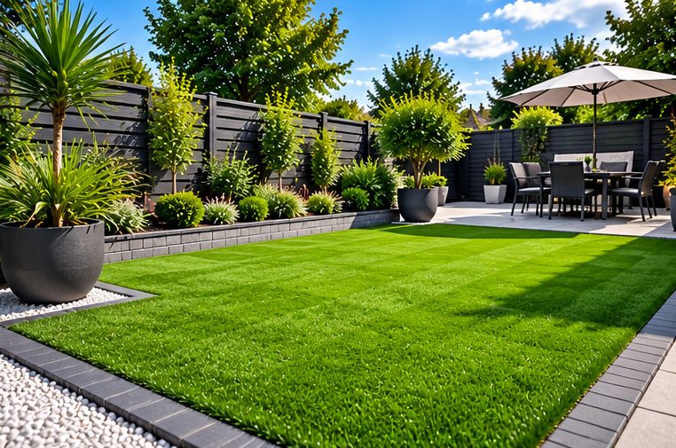 Artificial grass installers illustration near Broadway