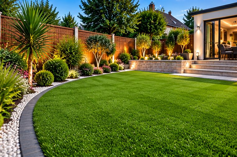 Artificial grass installers illustration near Broadway