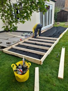 composite decking construction Hereford