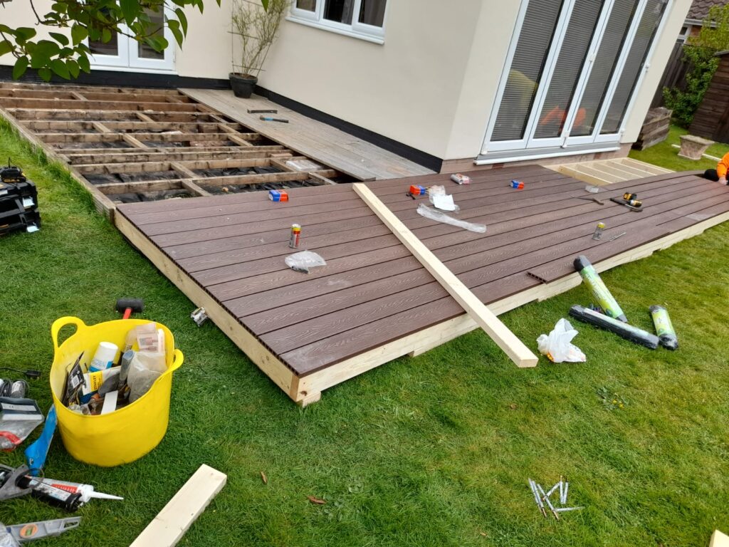 composite decking construction Hereford