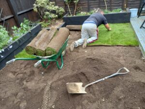 Turf laying tewkesbury