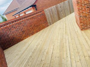 garden timber decking worcester