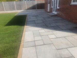 Porcelain vs Natural Stone Patios – Which is Better for Your Worcestershire Property