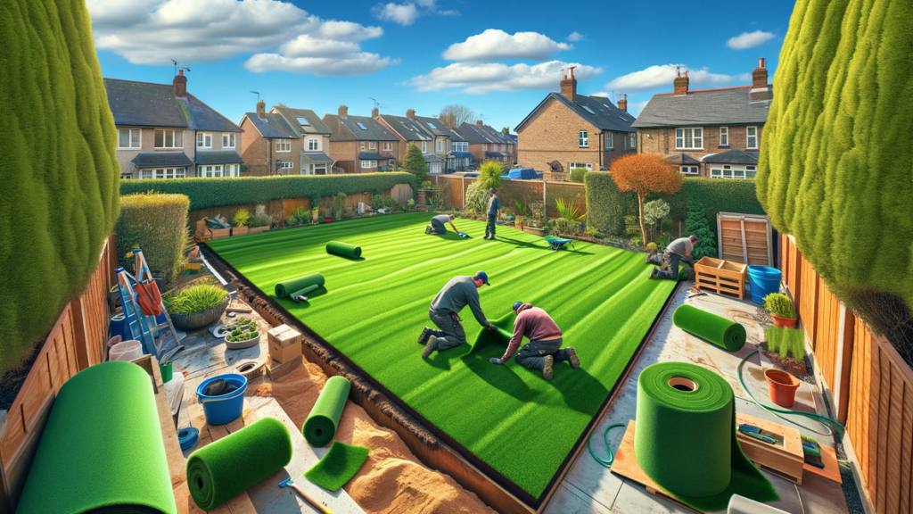 Artificial Grass Laying in Worcester