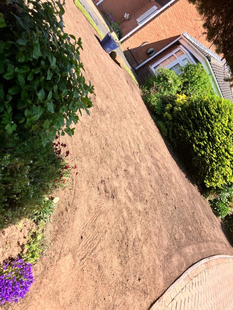 turf laying hartlebury