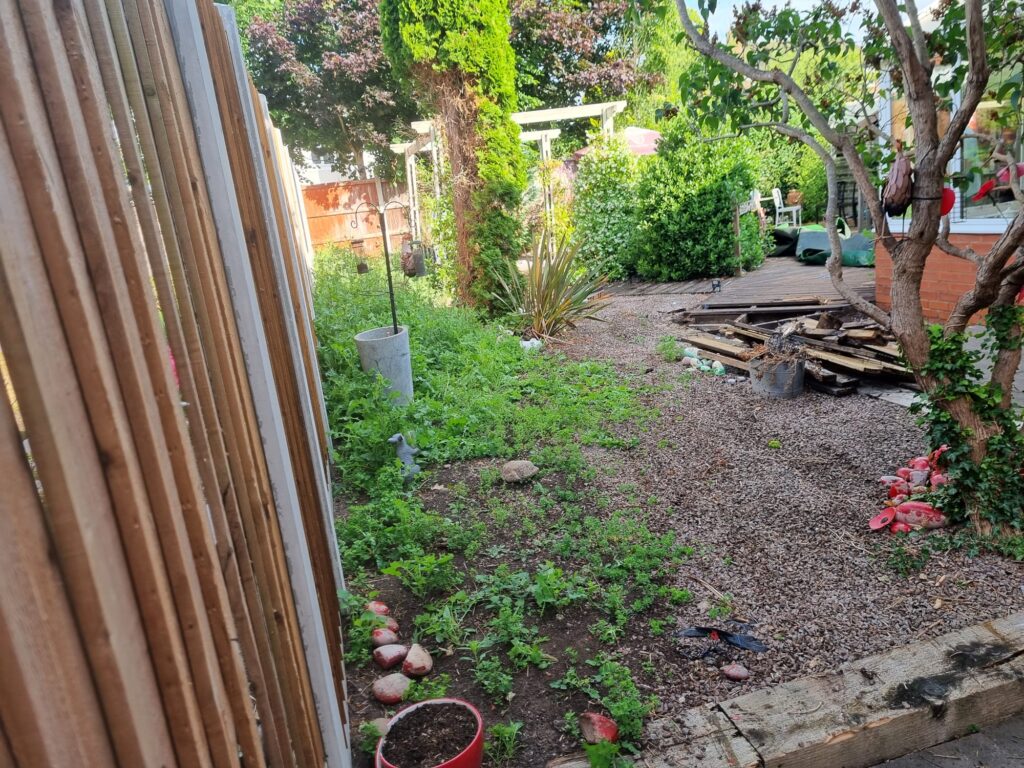 New Patio construction Droitwich Spa