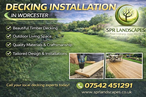 Garden decking worcestershire