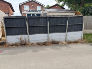 new garden wall Droitwich